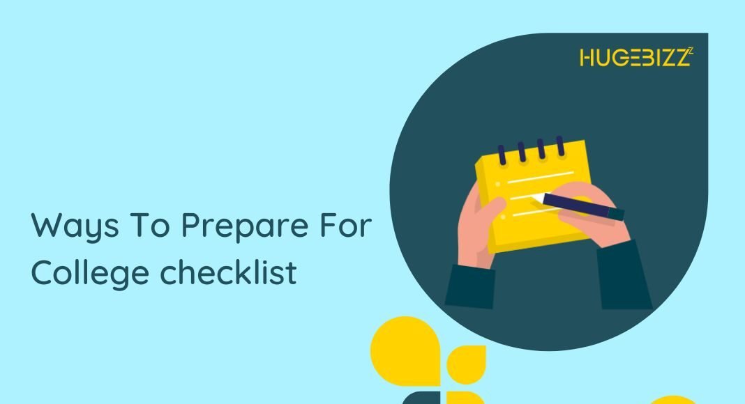 Ways to Prepare for College checklist